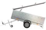 Anhänger GARDEN TRAILER 264 KIPP mit Bordwandaufsatz -Deckelanhänger-Neu – Bild 9