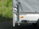 Humbaur HA132513 KV Klappbare Vorderwand und Hochplane – Bild 2
