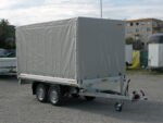 Humbaur HT203116 Planenaufbau LH 1600 mm – Grau