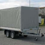 Humbaur HT203116 Planenaufbau LH 1600 mm – Grau