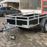 Kastenanhänger Saris BMG 135 Classic Wood – geschweißter Rahmen!